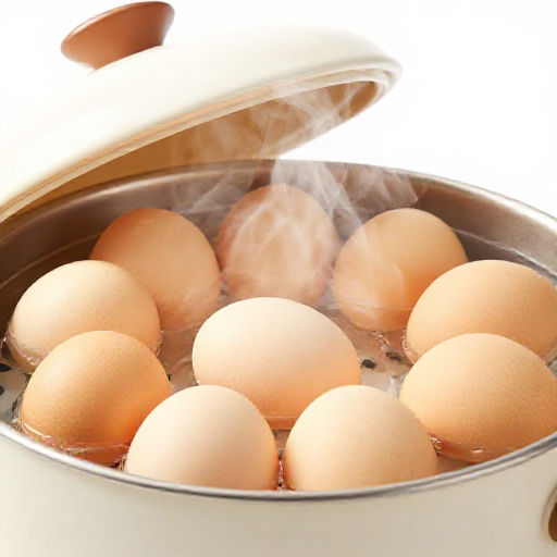 Steam Hard-Boiled Eggs Instead of Boiling